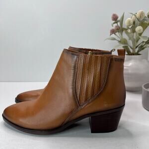 Pikolinos Huelma Leather Ankle Boots Brandy Brown Womens EU 42/US 11 NWOB